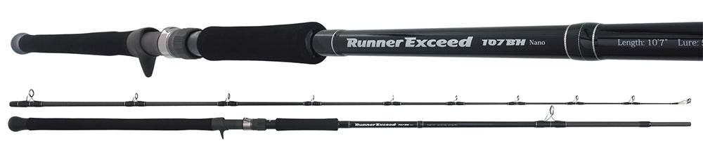 リップルフィッシャー　ランナーイクシード　107BH Nano Ripple Fisher Runner Exceed 107BH Nano Bait Model Fishing Rod – GT
