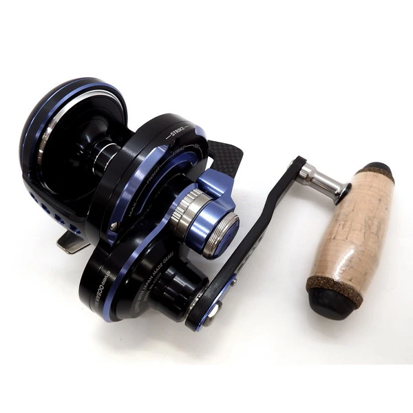 Studio Ocean Mark OGM Blue Heaven L100Mid S2T Black Blue Violet (24) Fishing Reel Left Handed