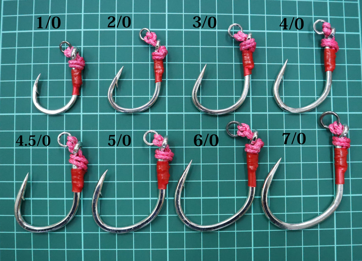 Suteki Crafter with Barb Saltwater Big Game Fishing Hook – GT FIGHT CLUB