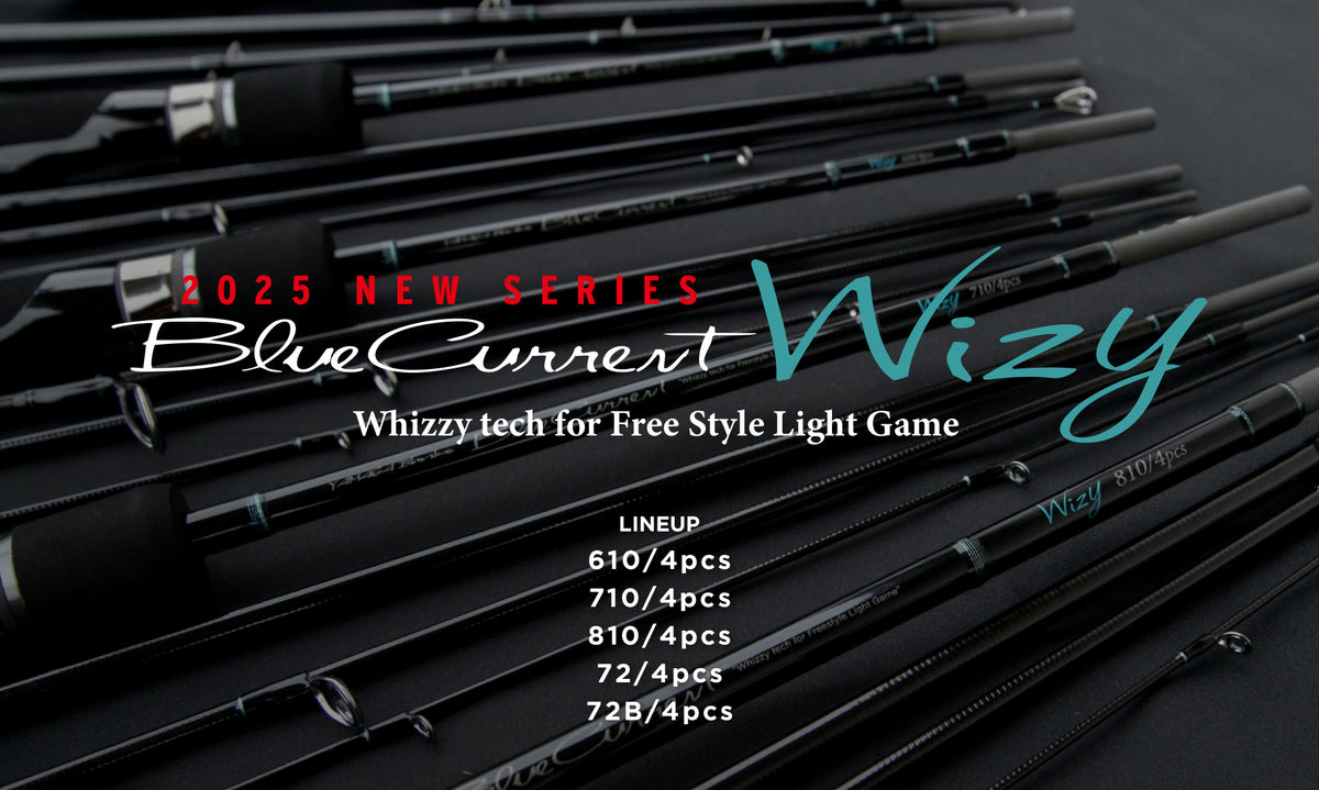 2025 Yamaga Blanks Blue Current Wizy Light Game Series 4pcs Travel