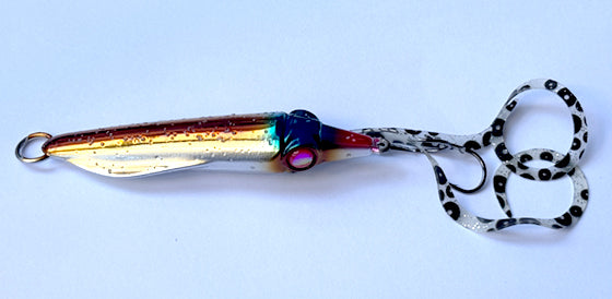 emperor hooks fish On the Blue Live Jig & Tai Rubber 150g / #03 Mimic Models:500 HS Weihe Foldable Floating Fish Powermesh the curly tail entice