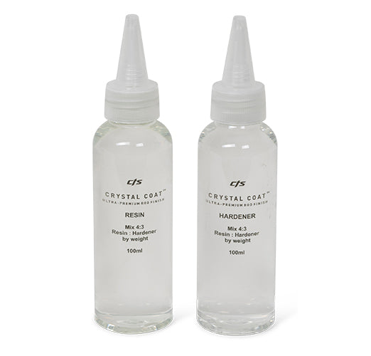 CTS Crystal Coat™ Rod Wrapping Finish/Epoxy (Resin+Hardener) GT FIGHT