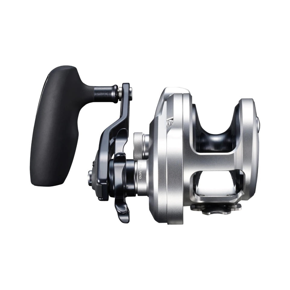 Shimano JDM 2021 Ocea Jigger (Silver with Blued handle and spool)