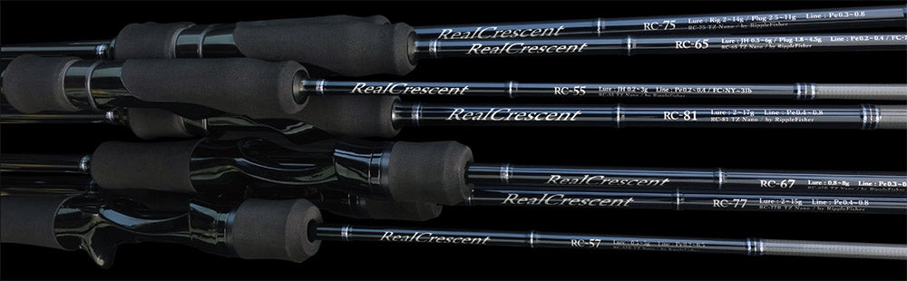 Ripple Fisher Real Crescent RC-57 Bait Model Shore Light Game Rod