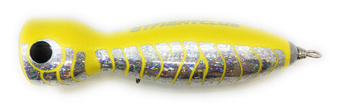 GTFIGHTCLUB GTFC HERU Cubera Yellow GT Lure Popper for GT Fishing