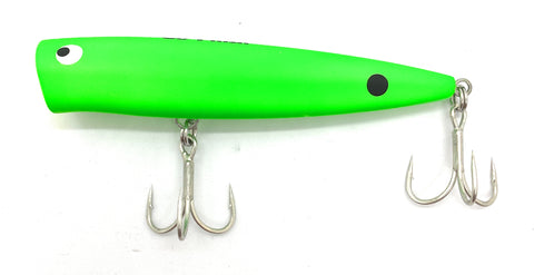 Go-Phish TKP115YK GP Topwater Floating Popper 115 mm / 29 g Neon Green