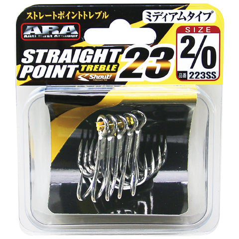 Shout! Straight Point Treble Hook 23 - 223SS – GT FIGHT CLUB
