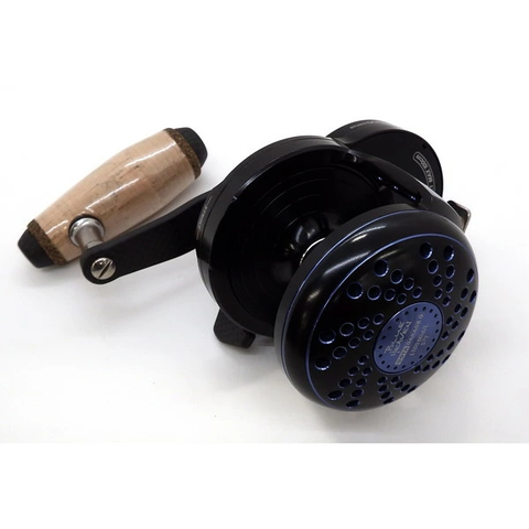 blue ocean fishing reels Studio Ocean Mark OGM Blue Heaven L100Mid S2T Black Blue Violet (24) Fishing Reel Left Handed