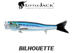 Little Jack Bilhouette Brush Tail Popper Lure