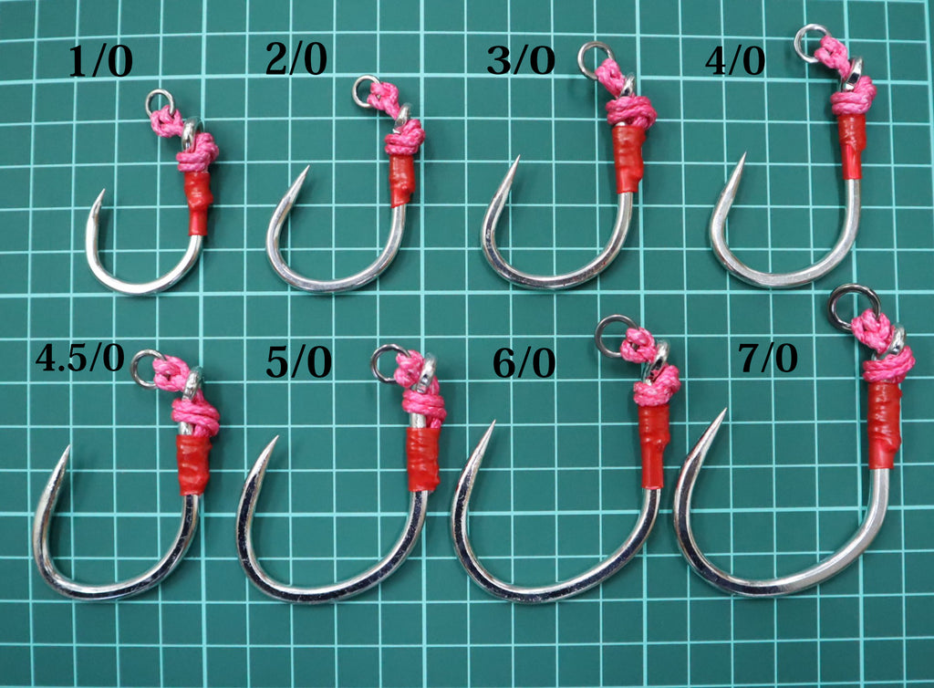 Suteki Crafter with Barbless Saltwater Big Game Fishing Hook 6/0 Suteki Crafter with Barbless Saltwater Big Game Fishing Hook 6/0