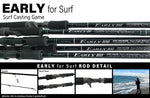 Yamaga Blanks Early for Surf 99ML Surf Casting Fishing Rod