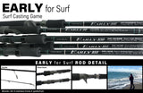 Yamaga Blanks Early for Surf 99ML Surf Casting Fishing Rod