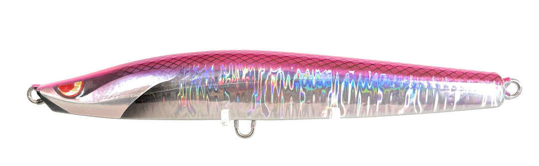Indiga Stickbait Floating 120 grams Blue Purple Tiger (2178