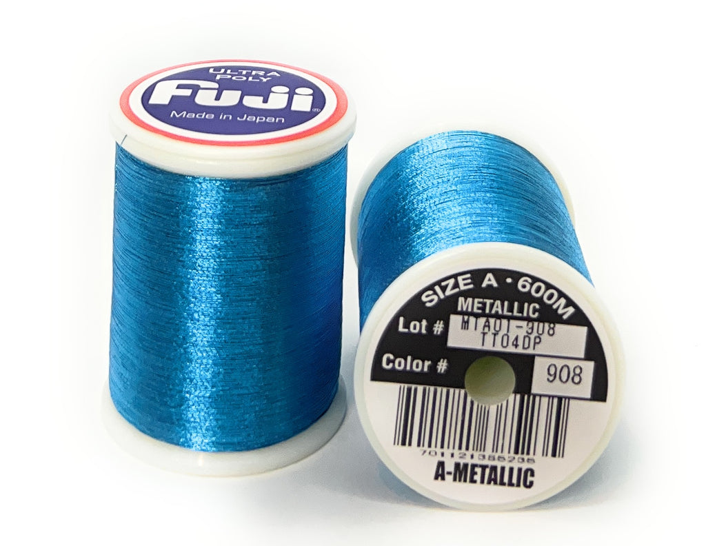 Fuji Ultra Poly Prisma Metallic Custom Rod Wrapping Thread Size A / 100m Spool Mermaid Scales - 706