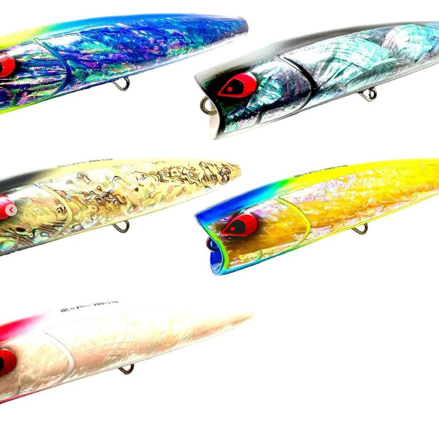 Tana Jig Aiya Popper 200mm 110g Limited Color – GT FIGHT CLUB