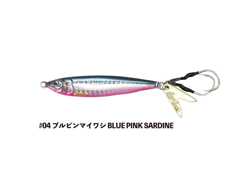 Little Jack Metal Adict Zero with BKK Double Assist Hooks - 30g #04 Blue Pink Sardine