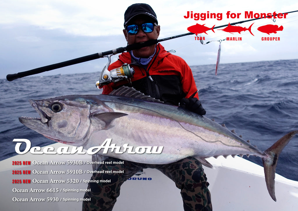 arrow fishing reel Ripple Fisher Ocean Arrow Jigging for Monster Series