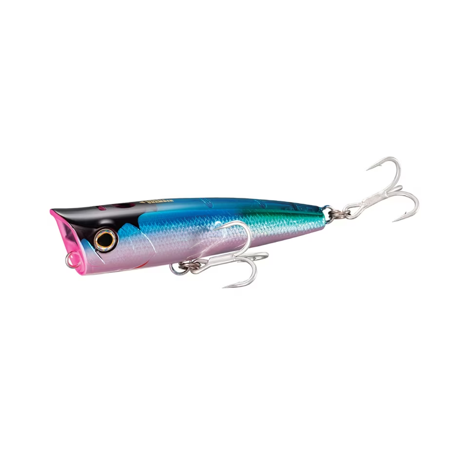 eco popper digital fishing lure Aguamala Poppers and the stability to bring chasing fish to a bite HERCULES 2.56" Popper Fishing Lure
