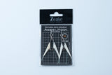 Zeake Original Natural Skin Double Assist Hook for Micro Jigging and Super Light Jigging