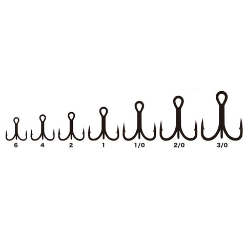 Shout! Straight Point Treble Hook 23