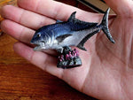 Favorite AF-211 Aquafish mini model Giant trevally / Ulua (palm-sized figure)