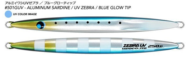 Uroco Jig - Original Model - Zebra UV Series 450g – GT FIGHT CLUB