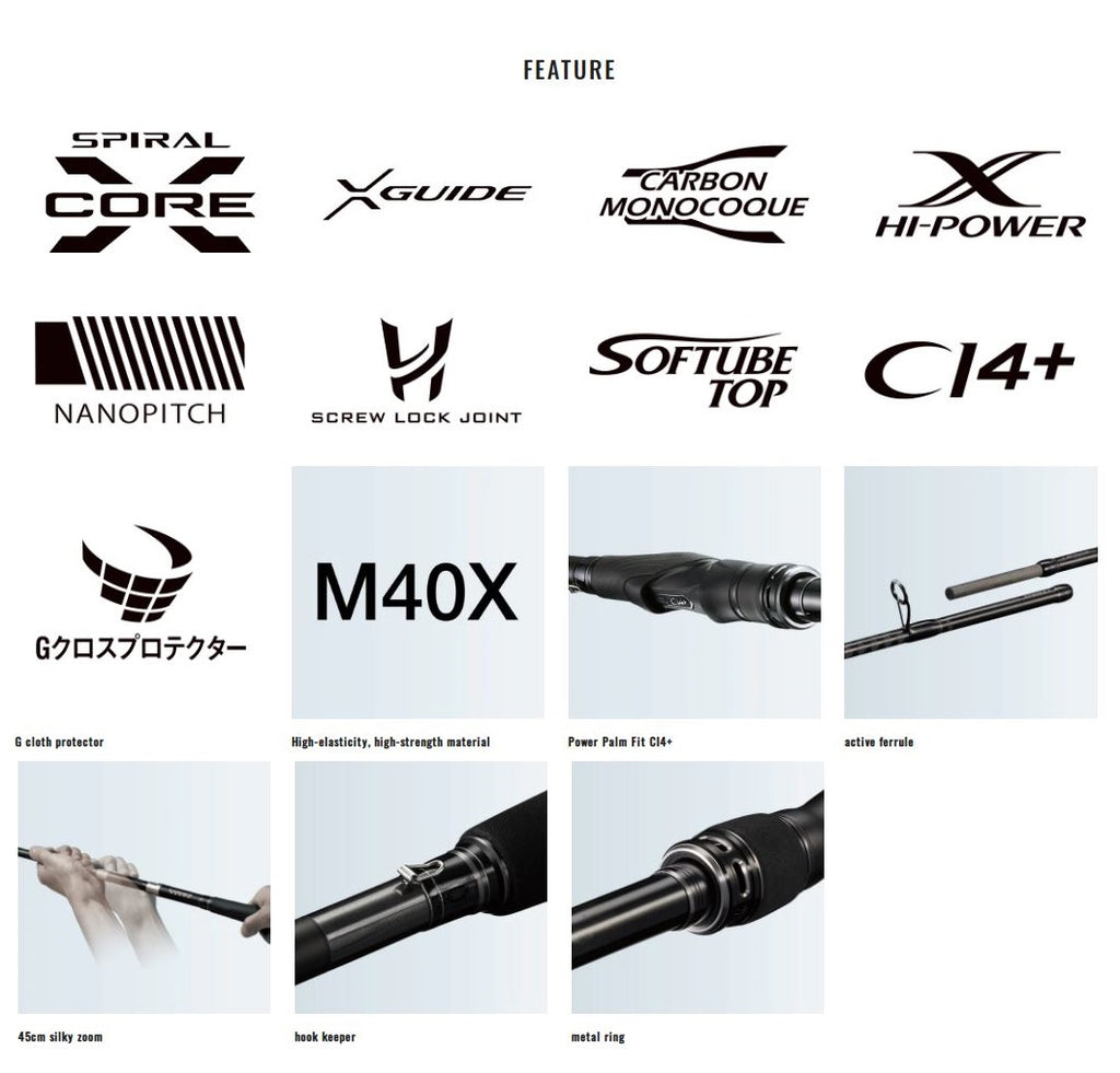 shimano bass exsence rod Shimano Exsence Genos S108MH+/R 10.8 ft Spinning Rod – GT FIGHT CLUB