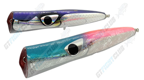 THKFISH Topwater Fishing Lures GT Popper Lures Saltwater Popper Lures  Floating Fishing Lures Tuna Popper Lures with 3X Strong Hook Surf Fishing  Blue-Pink-RedLaser 3pcs : : Sports, Fitness & Outdoors