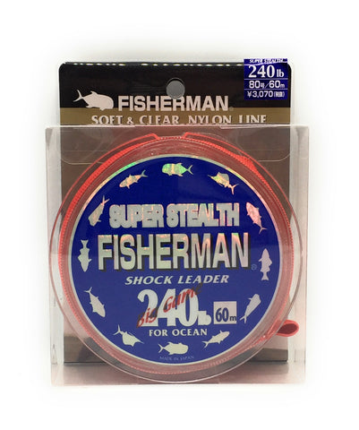 Fisherman Super Stealth Monofilament Shock Leader Line for Ocean – GT FIGHT  CLUB