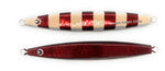 Sea Falcon Dragon Knight Jig Red Zebra Glow