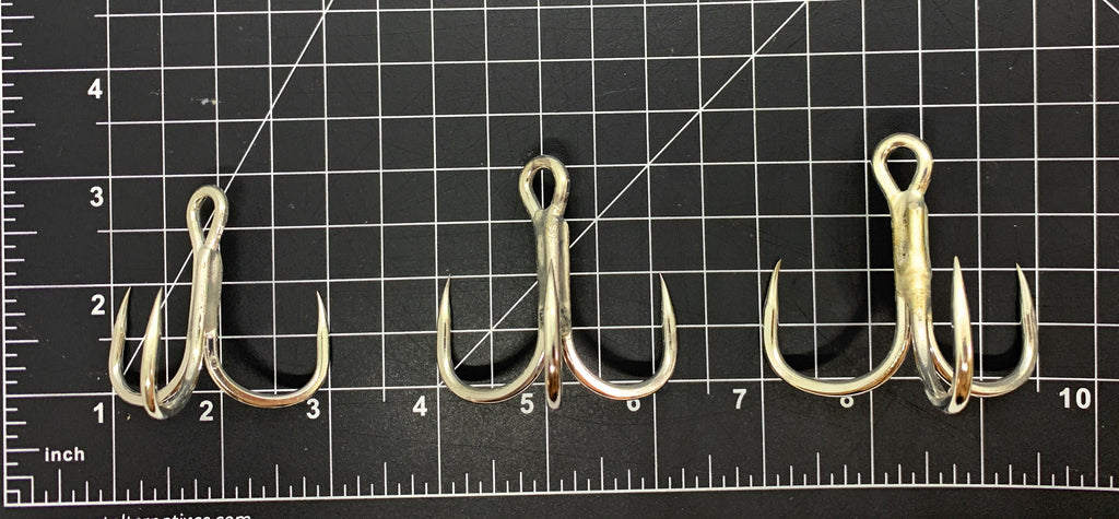 GT Viper Barbless Treble Hooks 5X 6/0