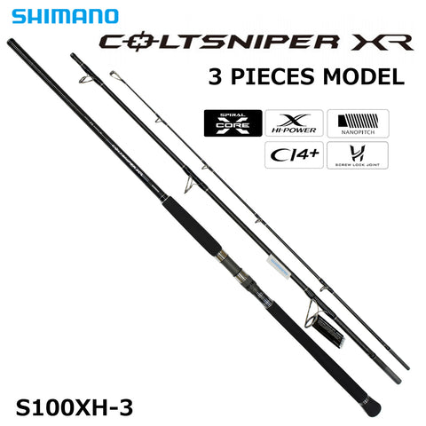 Shimano Colt Sniper XR S100XH-3 (2020 model / Shore jigging rod / 3 piece model