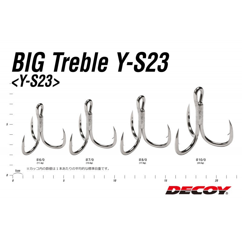 Decoy Big Treble for Monster Class Y-S23 – GT FIGHT CLUB