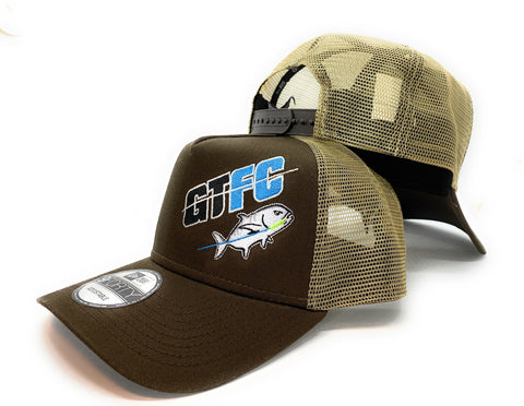 GTFC Hats - New Era 9FORTY Snapback Trucker Cap Blackwhite