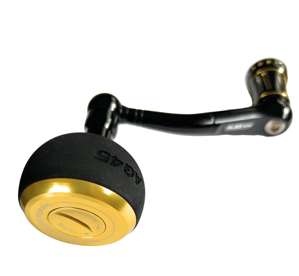Reel Knob Replacement Full Metal Fishing Reel Power Handle Knob Light Gold  