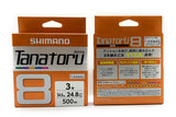 Shimano Tanatoru 8 Multicolor 500m Braided PE Fishing Line PL-F84S