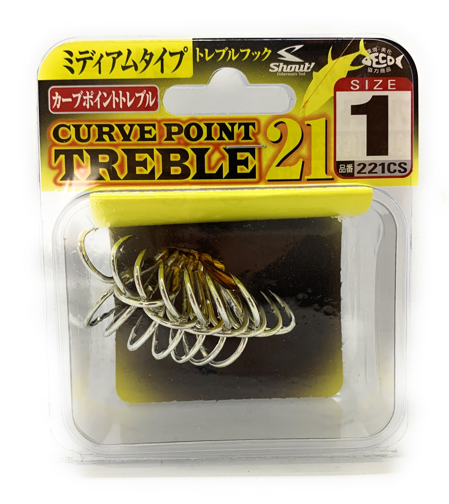 Shout! Curve Point Treble 21 221CS – GT FIGHT CLUB