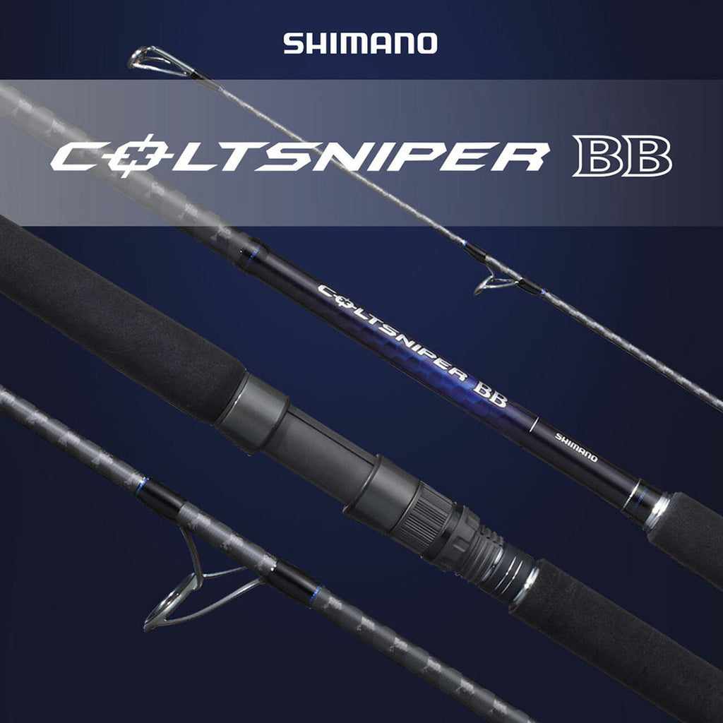 shimano coltsniper rod 24 Limited BIG GAME S98XXXH 3pc Spinning YOKI Tackle Fishing Gear Emporium The Coltsniper BB boasts high resistance against twisting loads with the Hi Shimano Shore Jigging Rod Colt